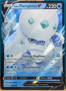 POKEMON - Choque de colores - Galar-Flampivian V - 036/185 - Alemán - Imagen 1 de 1