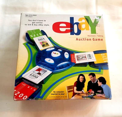 Ebay Game Electronic Talking Auction Game by  Hasbro no computer needed - Image 1 of 4