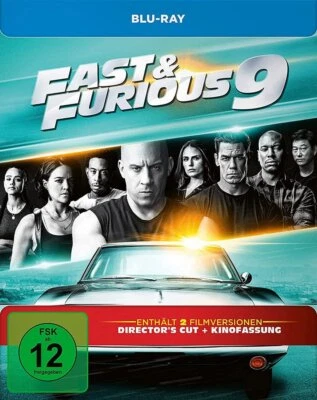 Fast & Furious 9 - Directors Cut & Kinofassung / Steelbook # BLU-RAY-NEU - Bild 1 von 4