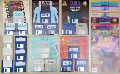(7) Best Of Amiga Disk Magazines ©1990-1992 for Commodore Amiga +Extra Covers - Image 1 of 4