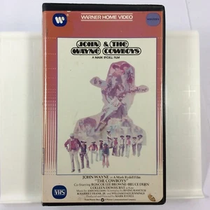 John Wayne and The Cowboys VHS 1971 Warner Brothers Home Video - Picture 1 of 12