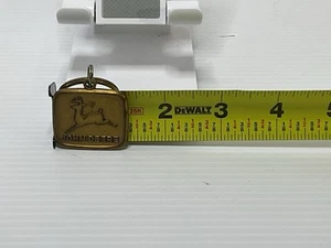 Vintage Bronze John Deer Keychain - Picture 1 of 2