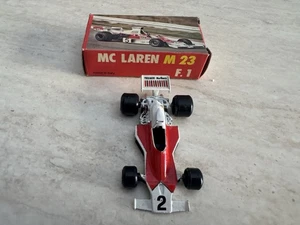 Auto F1 Polistil RJ1 McLaren M23 del 1976 scala 1:55 nuova in box da collezione - Foto 1 di 8