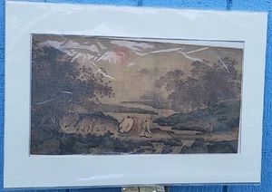 Imitation antiker Malerei - Three Smiles at Tiger Creek 仿古画-虎溪三笑图 m6 - Bild 1 von 5