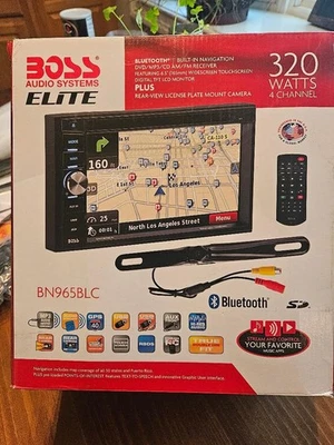 brand new Boss audio systems elite model # BN965BLC...... 320 watts open box - Image 1 of 4