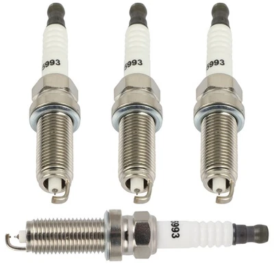 4x Double Iridium Spark Plugs Fits 2017-2018 Toyota For Corolla iM 1.8L L4 - Image 1 of 4