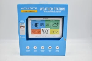 AcuRite 01071 Wetterstation Prognostiker mit Blitzerkennung - Bild 1 von 4