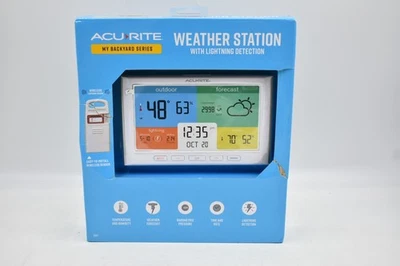 AcuRite 01071 Weather Station Forecaster with Lightning Detection - Image 1 of 4