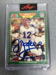 Jim Kelly 2023 Pro Set (1989) Auto Signature Memories #1/157 - Bills - Picture 1 of 3