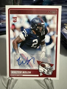 2025 Score Football Walter Nolen RC Auto #78 Arizona Cardinals Defensive Tackle - Picture 1 of 4