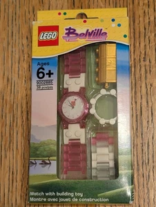Lego Uhr (Belville) mit Bauspielzeug - Neu, schwer zu finden mit frischer Batterie - Bild 1 von 9