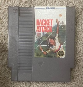 Racket Attack (Nintendo NES, 1988) Authentic Tested