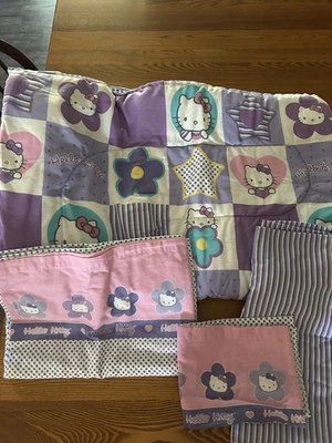 Hello Kitty Sanrio Girls 4-Piece Twin Bed Set with Comforter - Image 1 of 4