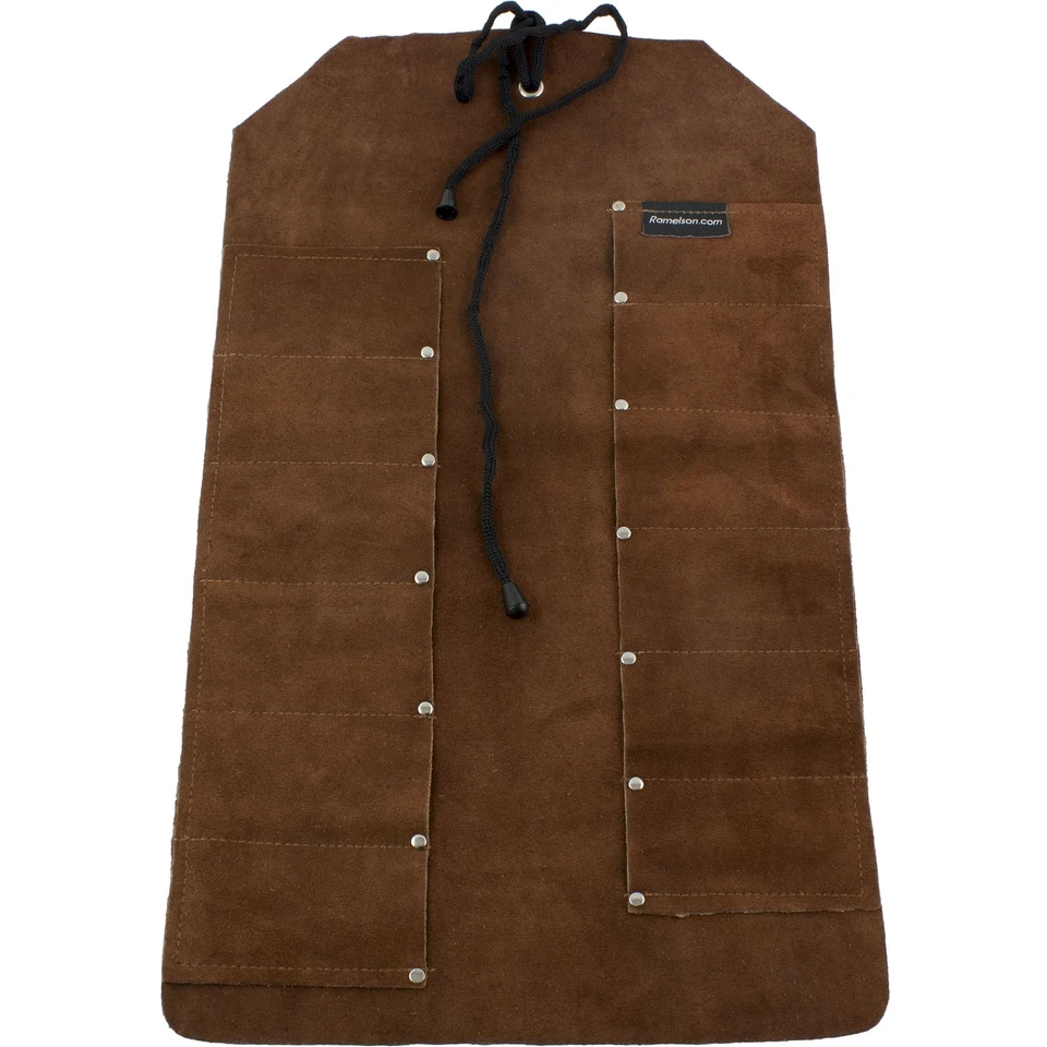 Estuche de almacenamiento con rollo de herramientas de cuero de 12 bolsillos UJ Ramelson Foto 1 de 1