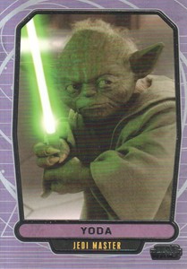 2012 Topps Star Wars Galactic Files Card #37 Yoda