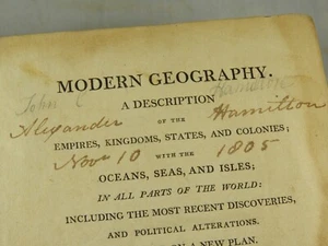 RARE Volume Likely from Library of Alexander Hamilton - Signed by His Two Sons - Picture 1 of 7