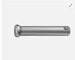 Pin Clevis Acciaio Inox #CL001 (pacchetto da 2) - Foto 1 di 1