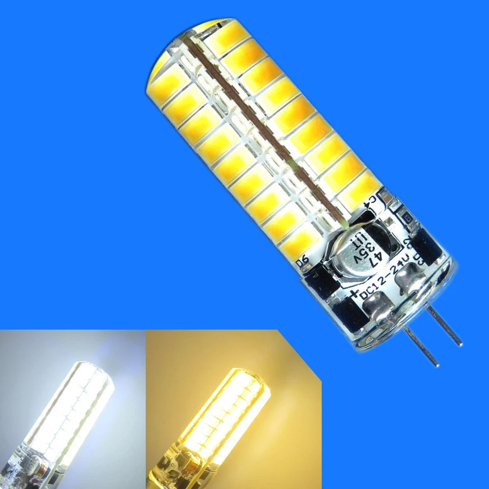 10pcs G4 GU4.0 LED Light bulb DC12~24V 5W Lamp 72-5730 SMD Landscaping Lighting - Image 1 of 4