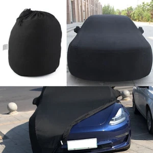 Car Adjustable Durable Windproof Cover Protector For Tesla Model 3 X S Black - Picture 1 of 10