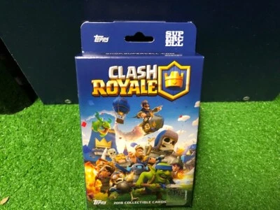 One 2018 TOPPS CLASH ROYALE  HANGER BOX (3 packs total) sealed..Free Shipping! - Image 1 of 2