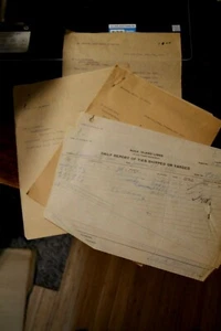 ROCK ISLAND RAILROAD Forms, Paperwork and Correspondence 1909 - 1913 Eng Derail - Picture 1 of 1