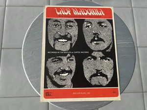 Vintage 1968 The Beatles LADY MADONNA Sheet Music - Picture 1 of 6