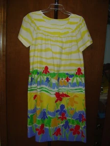 Neu ohne Etikett Carole mehrfarbiges Kleid SM kurze Ärmel y Taschen $ 15 wirklich schön - Bild 1 von 5