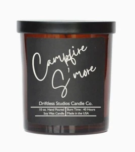 Campfire Smore Sojawachskerzen - 10oz Kerze mit Deckel - Bild 1 von 2