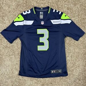 Nike On Field NFL Seattle Seahawks Russell Wilson #3 Jersey Adult Mens Sz Medium