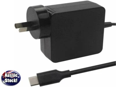 Laptop Charger Adapter type C USB-C 45W for Lenovo Chromebook100e 300e 500e C330 - Image 1 of 4