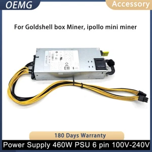 460W Power Supply PSU 2 of 6 Pin Cables for Goldshell box and iPollo mini miner - Picture 1 of 7