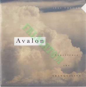 Folleto del concesionario Toyota Avalon 1995 (24 páginas) - Imagen 1 de 3