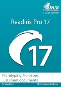 ReadIris Pro 17 OCR / Pro for MAC Create and edit PDFs Activation Card - Picture 1 of 2