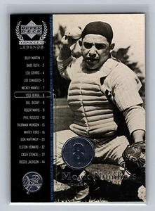 Yogi Berra 2000 Upper Deck Yankees Legends #56 Baseball MLB Card Magic Numbers - Picture 1 of 2