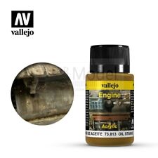 VALLEJO 73.813 - Macchie d'olio motore. WEATHERING EFFECTS. 40 ml