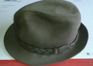 Stetson playboy FEDORA taglia 7 unisex feltro lana - Foto 1 di 5