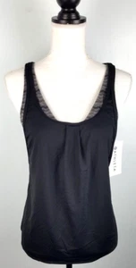 NWT Athleta Jacquard Back Tie Blousy Tankini Swim Top Sz Small Nylon Blend $84 - Picture 1 of 8