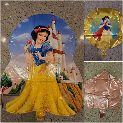 Princess Snow White Mylar Foil Balloon Supershape Girls bithday party 5件 — 第 1/4 张图片