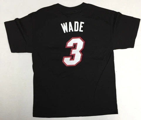 adidas Dwyane Wade #3 Miami Heat NBA Boy's T-Shirt Cover