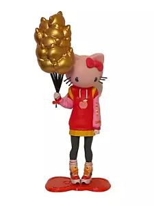 KidRobot x Sanrio Candie Bolton x Hello Kitty 9” Gold Balloons Nostalgic Figure - Picture 1 of 4