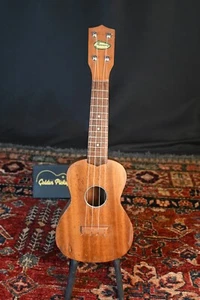 1950s Harmony Soprano Ukulele Natural Mahogany Body American 21" 12 Fret - Picture 1 of 15