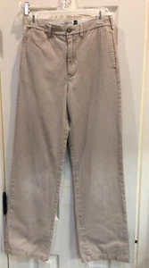 Gap Kids Boys “Easy Fit” Khaki Chino Pants Size 18 Slim W Adustable Waist - Picture 1 of 5