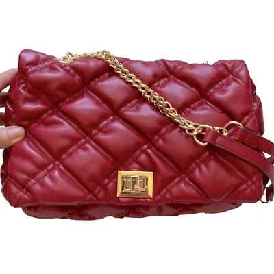 Bolso de Hombro Nuevo con Etiquetas IInc International Concepts Acolchado Hinchado Bandolera Cadena Foto 1 de 4