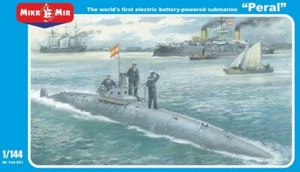 Mikromir 144021 first electric battery-powered submarine “Peral",  1/144 - Picture 1 of 6