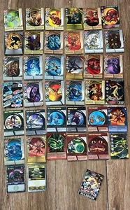 Konvolut 38 Teile Bakugan Battle Brawlers Karten Action Spiel Loc O - Bild 1 von 4