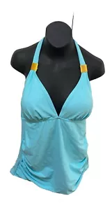 B2prity Neckholder Tankini für Damen Bauchkontrolle V-Ausschnitt Bademode Größe L - Bild 1 von 2
