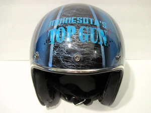 BELL CUSTOM 500 XL Helmet FISH SCALE by SKRATCH 70s Street Freak GASSER Car Show - Picture 1 of 10