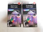 Projection Disco Light, Multicolor, Projects Up To 20 FT-2 Pack