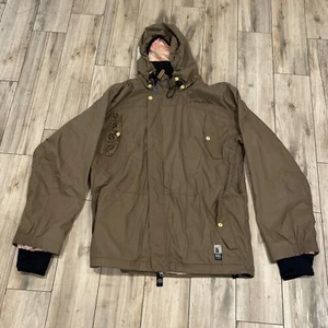 Grenade Fatigue Project Snowboarding Y2K Parka Jacket Men's XL Gas Artist Series - Picture 1 of 21