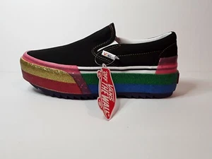 Vans,Glitter, Stacked Platform,Slip on,Rainbow,Womens size 7 shoes - Bild 1 von 9